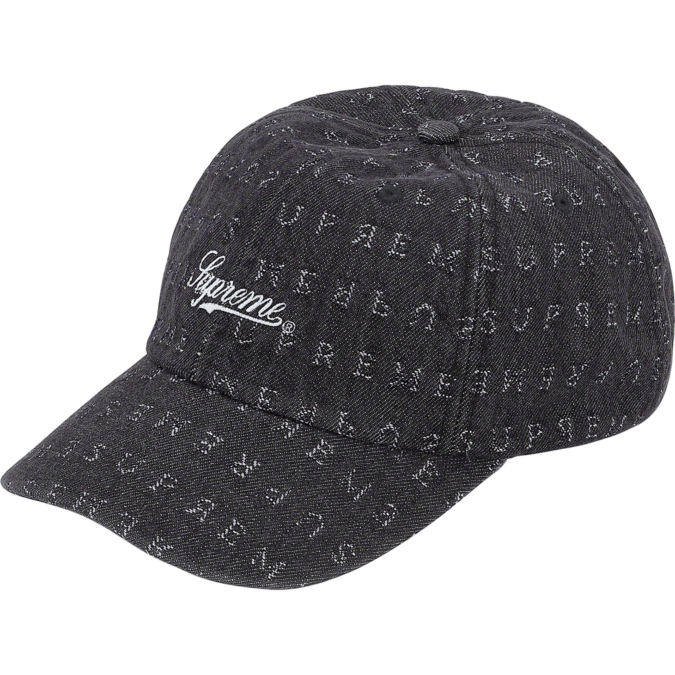 Jacquard Logos Denim 6-Panel view 4